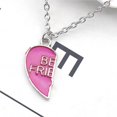thumbnail image 2 of Guardurnaity Collar de mejores amigos Big Sis Lil Sis regalo galvanoplastia aleación claro mensaje colgante collar Ropa, zapatos y accesorios Miscelánea, 2 of 6