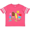 thumbnail image 3 of Inktastic Just Chillin This Summer Popsicles Boys or Girls Toddler T-Shirt, 3 of 5