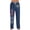 Blue, variant on Men's 4th Of July Pants Independence Day American Flag Trousers Classic 250 Years Of Freedom Pajama Pant Fashion Elastic Drawstring Loungewear Blue 3XL