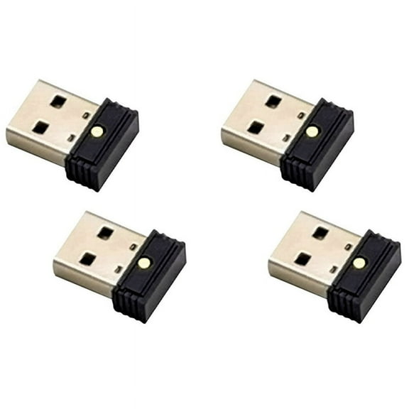 4Pcs USB Mouse Jiggler,Undetectable Automatic Computer Mouse Mover Jiggler, Keeps Computer Awake, Mouse Movement