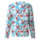 thumbnail image 3 of Cárdigan Navideño Para Mujer, Camisetas de Manga Larga, Túnica de Cuello Redondo Con Estampado Informal, Uniforme de Trabajo Con Blusa de Bolsillo Odeerbi ODB190992, 3 of 3