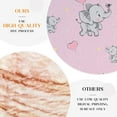 thumbnail image 4 of Elephant Baby Blanket for Girls, Soft Pink Elephant Plush Flannel Blanket for Newborns Baby Infants Toddlers, Elephant Toys Gifts for Girl Baby Shower Birthday Easter Nursery Room Decor(60"x80"), 4 of 6