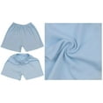thumbnail image 4 of ToBeInStyle Girl's 4-Pack Relaxed Casual Ultra-Soft Cotton Shorts - Pastel - 2 Years Old, 4 of 6