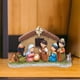 thumbnail image 3 of Estatuilla del pesebre de la escena de , coleccionables cristianos religiosos, artesanías de decoración, figura católica, estatua de adorn, 3 of 8