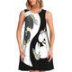 thumbnail image 1 of Balery Unicorn in Yoga Vestidos de verano para mujer con estampado: vestido holgado sin mangas, vestido playero informal y cómodo para días calurosos., 1 of 7