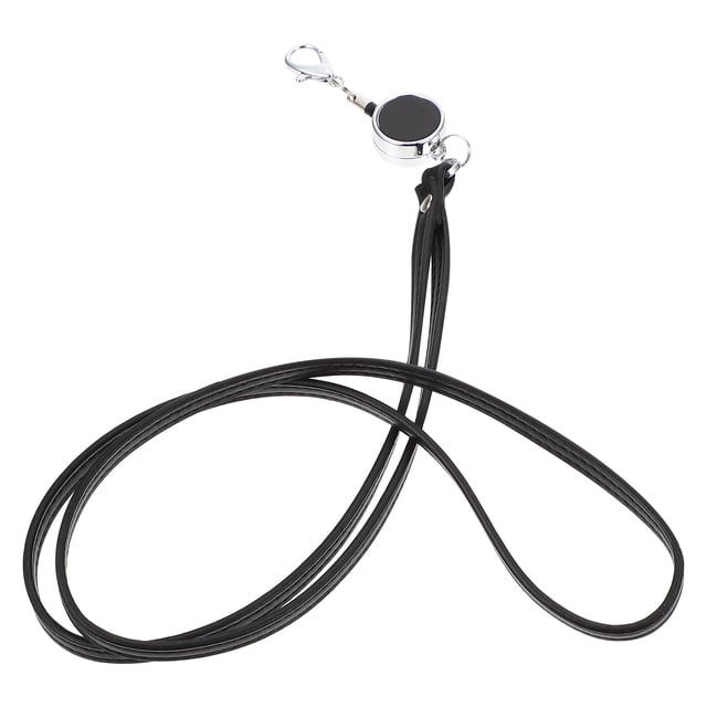 Shisuyan Id Card Strap Black 1Pack 20.1x0.8In