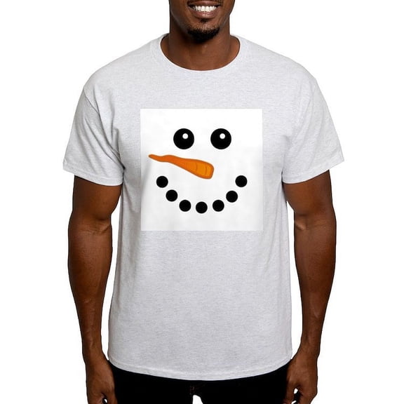 CafePress - Snowman Face T Shirt - Men's Classic Graphic T-Shirt