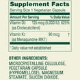 thumbnail image 3 of Spring Valley Vitamin K2 (90mcg) + D3 (125mcg) Vegetarian Capsules, 90 Count, 3 of 12