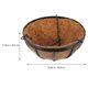 thumbnail image 2 of Natural Hanging Plant Pot Hanging Flower Pot Home Balcony Flowerpot Garden Flowerpot, 2 of 4
