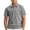 Grey, variant on Bmisegm Tops Kids Boys Girls Short Sleeve Summer Casual Solid Zipper Gentleman Tops Holiday Shirts T-Shirt Comfortable Wear Boys Tops Tees & Shirts 13-14 Years 160