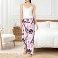 thumbnail image 4 of Honiee Eiffel Tower and Butterflies for elegant Women's Lounge Pants and Pajama Pants, crafted for ultimate comfort in your sleepwear essentials-Medium, 4 of 6