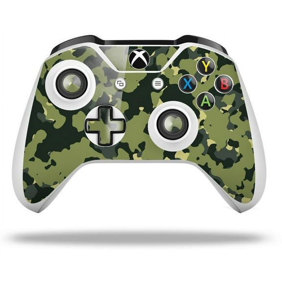 WraptorSkinz Decal Skin Wrap Set works with 2016 and newer XBOX One S / X Controller WraptorCamo Old School Camouflage Camo Army (CONTROLLER NOT INCLUDED)