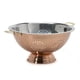 thumbnail image 1 of Colador, apto para lavavajillas, escurridor perforado, exterior chapado, para pasta, arroz, frutas, verduras y más, 12 pulgadas, cobre y acero inoxidable, 1 of 6