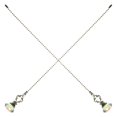 thumbnail image 1 of unbranded 2Ud Pull String De Cristal Para Colgante Y Ventilador Con Decorativo, 1 of 8