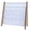 Blueberry Mist, variant on 3 Sprouts Recycled Fabric Kids Book Rack Storage Bookshelf Organizer in Gingham Beige for Ages 3+
