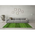 thumbnail image 3 of Ahgly Company Indoor Rectangle Abstract Green Modern Area Rugs, 5' x 7', 3 of 4
