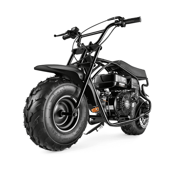 Oryxearth 4-Stroke Minibike, 196CC Gas Powered Dirt Bike,Off-Road Trail for Adult, up to 30 Mph, Black