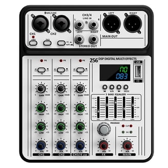 NUMARK MIXDECK QUAD Universal 4 Channel DJ Mixer - CD/MP3/USB/iPad