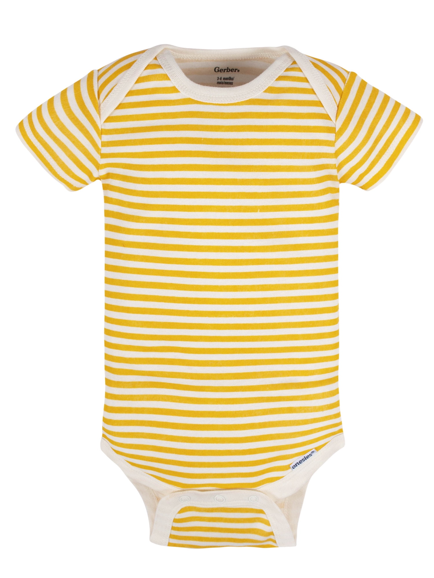 Gerber Baby Boy Short Sleeves Onesies Bodysuits, 8-Pack, Sizes Newborn-12M