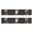 thumbnail image 7 of Yayeee Faucet Mat for Kitchen Sink 30" Diatomite Long Splash Guard Pad, Sitting on The Moon, 2 Pack, 7 of 7