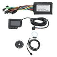 thumbnail image 1 of Kit de conversión de batería de litio para bicicleta FT 8C Punto magnético 109R Acelerador EN06 Pantalla LCD 17A Kit de controlador de 3 modos para reparación de bicicletas, 1 of 10