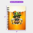 thumbnail image 5 of Best German Shepherd Dad Proud Beer Lover Happy Oktoberfest Spiral Bound Journal Alsatian Dog Lover Gifts 5x7in Spiral Notebook - 02016, 5 of 5