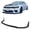 Matte Black, variant on Ikon Motorsports Front Bumper Lip Fits 2020-2023 Dodge Charger Widebody IKON Style Matte Black ABS Air Dam Chin Spoiler Protector Splitter 7PCS