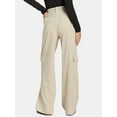 thumbnail image 7 of Time and Tru Women’s Knit Cargo Mid Rise Pants, 31" Inseam, Sizes XS-XXXL, 7 of 7