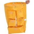 thumbnail image 3 of NovaBreeze Janitorial Cart Bag, Waterproof Oxford Cleaning Tote（Yellow）, 3 of 7