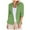 Green, variant on vigerkar 2025 Summer Linen Blazer Women Lightweight 3/4 Stretchy Ruched Sleeve Fully-Lined Casual Work Jacket with Pockets Green, XL