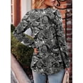 thumbnail image 4 of KISSMODA Womens Top Long Sleeve Shirts for Women Cute Ladies Top Fashion Fall Tops Tunic Tops Blouses, 4 of 4