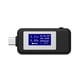 thumbnail image 1 of Probador Usb Tipo C Con Pantalla Lcd, Medidor De Alta Precisión De Potencia De Voltaje De 4-30V, Voltímetro De Enchufe Digital Cc, Medición De Amperímetro De Sincronización Yuarrent TO004888-00, 1 of 5