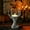 Silver, variant on HOARBOEG Spooky Resin Ghost Claw Candlestick Holder, Halloween Table Decor, Party Centerpiece, Elegant Candle Stand for Mantel, Entryway & Theme Restaurants, 6.93in