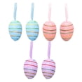thumbnail image 2 of Clearance! 6 Easter Egg Easter Egg Colorful Painted Egg For Spring Easter Decorations Easter Ornaments For Small Tree Hanging, 2 of 7