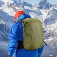 thumbnail image 4 of Funda impermeable para mochila con banda reflectante de 30 a 40 l, duradera para acampar y viajar. Verde, 4 of 9