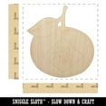 thumbnail image 2 of Chinese New Year Mandarin Orange Fortune Prosperity Wood Shape Unfinished Piece Cutout Craft DIY Projects - 4.70 Inch Size - 1/8 Inch Thick, 2 of 7