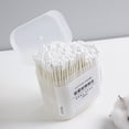 thumbnail image 4 of 200Pcs/400Pcs Multifunctional Cotton Swab Good Adsorption Not Easy to Fall Off Eco-friendly Dual-head Cotton Buds for Home, 4 of 8