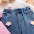 thumbnail image 5 of Outfits for Girls 2 Piece Solid Print Square Neck Sleeveless Tank Top And Wide Leg Trousers Daily Wear Baby Girls' Clothing Sets 2 Years-3 Years, 5 of 9