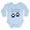 Sky Blue, variant on CafePress - My Siblings Have Paws Body Suit - Long Sleeve Cotton Baby Bodysuit