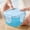 Blue, variant on 2Pc Clearance Under $3 Airtight Storage Containers Food Container Plastic For Kitchen Store Food Mini Clear