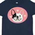 thumbnail image 4 of Inktastic French Bulldog Dog Girls Toddler T-Shirt, 4 of 5