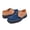 Tan & Navy, variant on Classic Low Cut Playboy Leather and Suede - Timeless Style and Unmatched Comfort