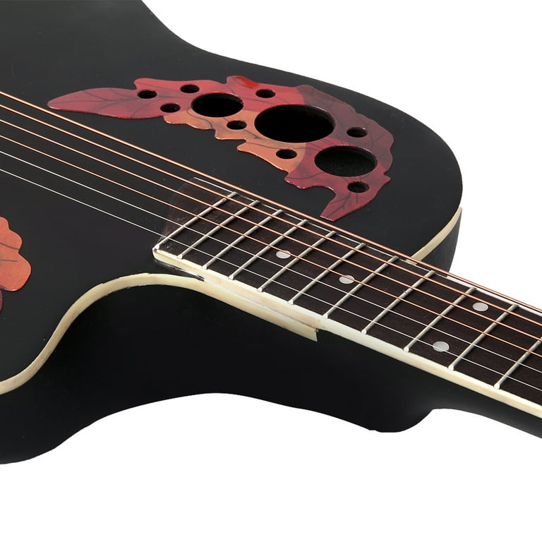 Tcbosik 41 Inch Cutawary Round Back Acoustic Guitar Spruce