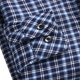 thumbnail image 5 of pstuiky Camisas casuales de manga larga para hombre, Camisa de manga larga con solapa de terciopelo para hombre, camisa informal a cuadros versátil, camisa de manga larga con solapa para hombre xl, 5 of 6
