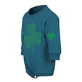 thumbnail image 6 of Coerni Baby Onesie Bodysuits 1st Birthday Outfit St Patricks Day Romper Bodysuit Soft Graphic Oversized Button Sweatshirt Jumpsuit, 6 of 6