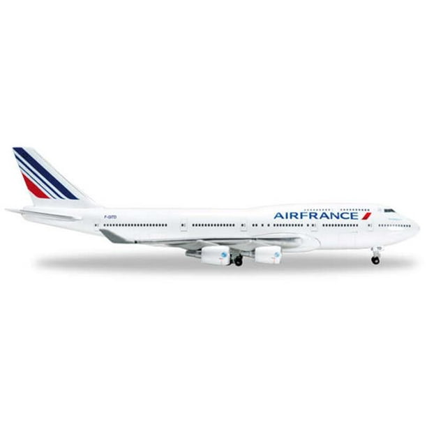 Herpa Wings HE523271-001 Air France Boeing 747-400 1-500 Dernier 747- Enregistrement No F-Gitd
