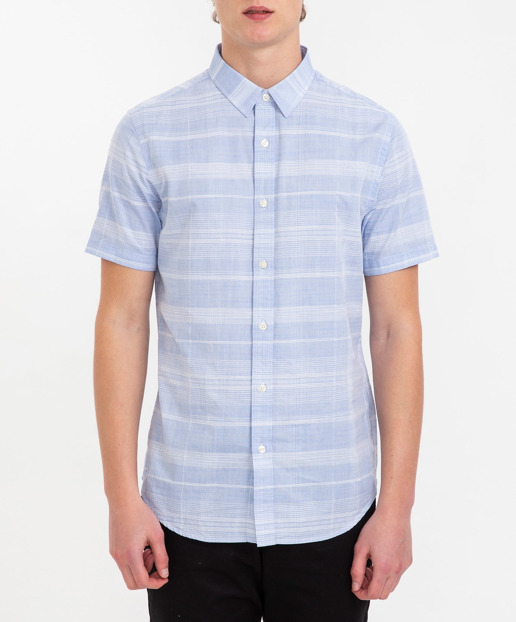 bossini Men's Short Sleeve Cotton Woven 