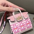 thumbnail image 3 of Mini Bolso para el Hogar, Portátil, con Correa de Mano, para Auriculares Bluetooth, Monedero, Bolso Pequeño Multifuncional, Color Rosa, 3 of 5