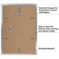 thumbnail image 5 of Americanflat 8x12 Picture Frame with Polished Plexiglass with 6x8 Mat 5 Pack Display Photo Galleria - Silver, 5 of 8