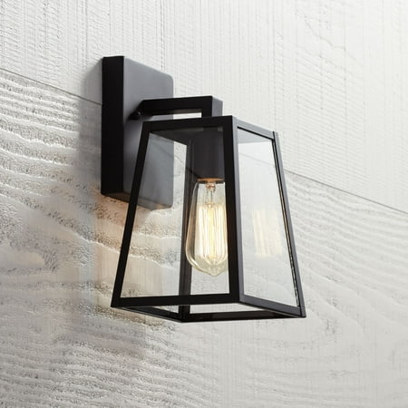 John Timberland Arrington 10 3 4 High Mystic Black Outdoor Wall Light John Timberland Arrington 10 3 4 High Mystic Black Outdoor Wall Light